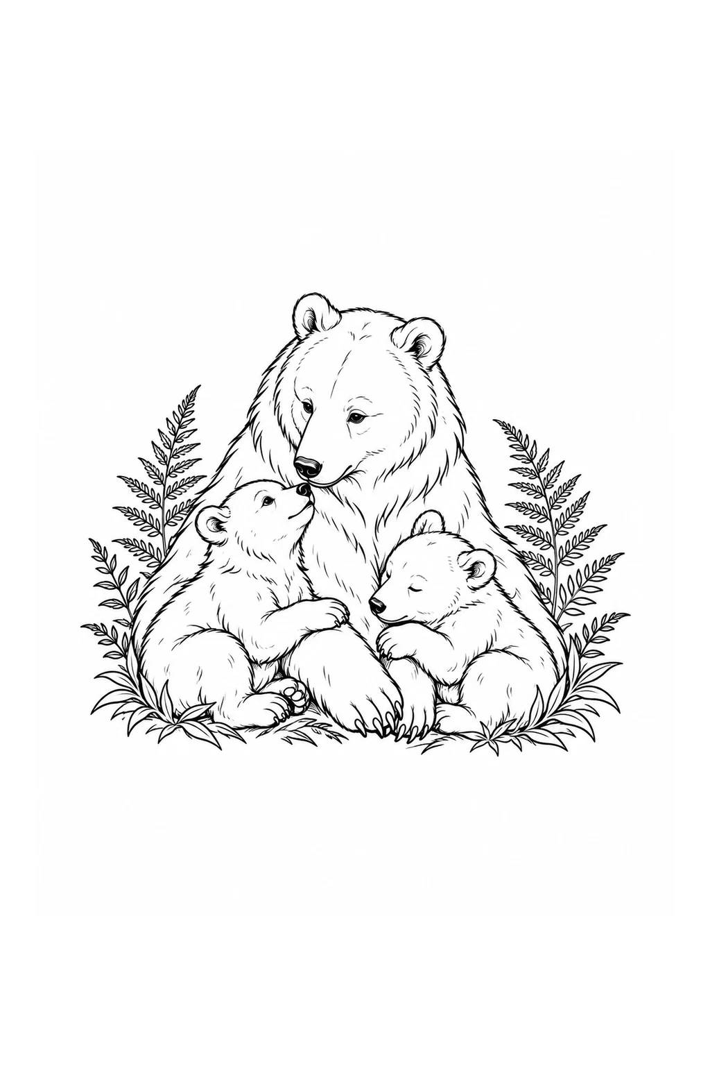 Bärenfamilie