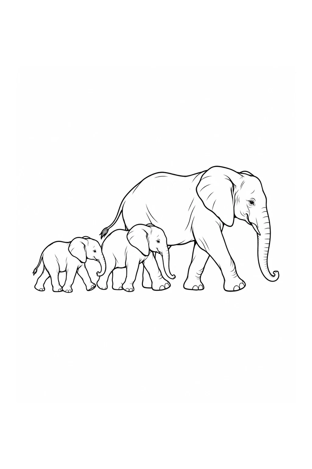 Elefantenfamilie
