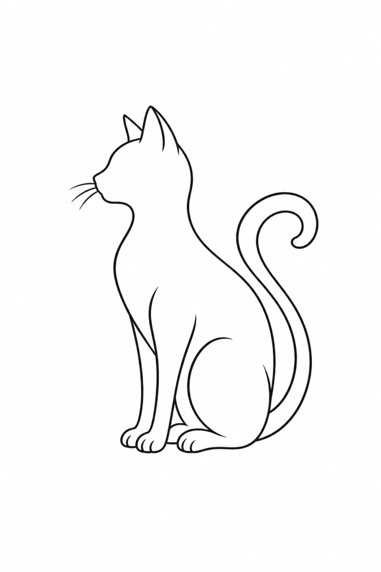 Katzensilhouette
