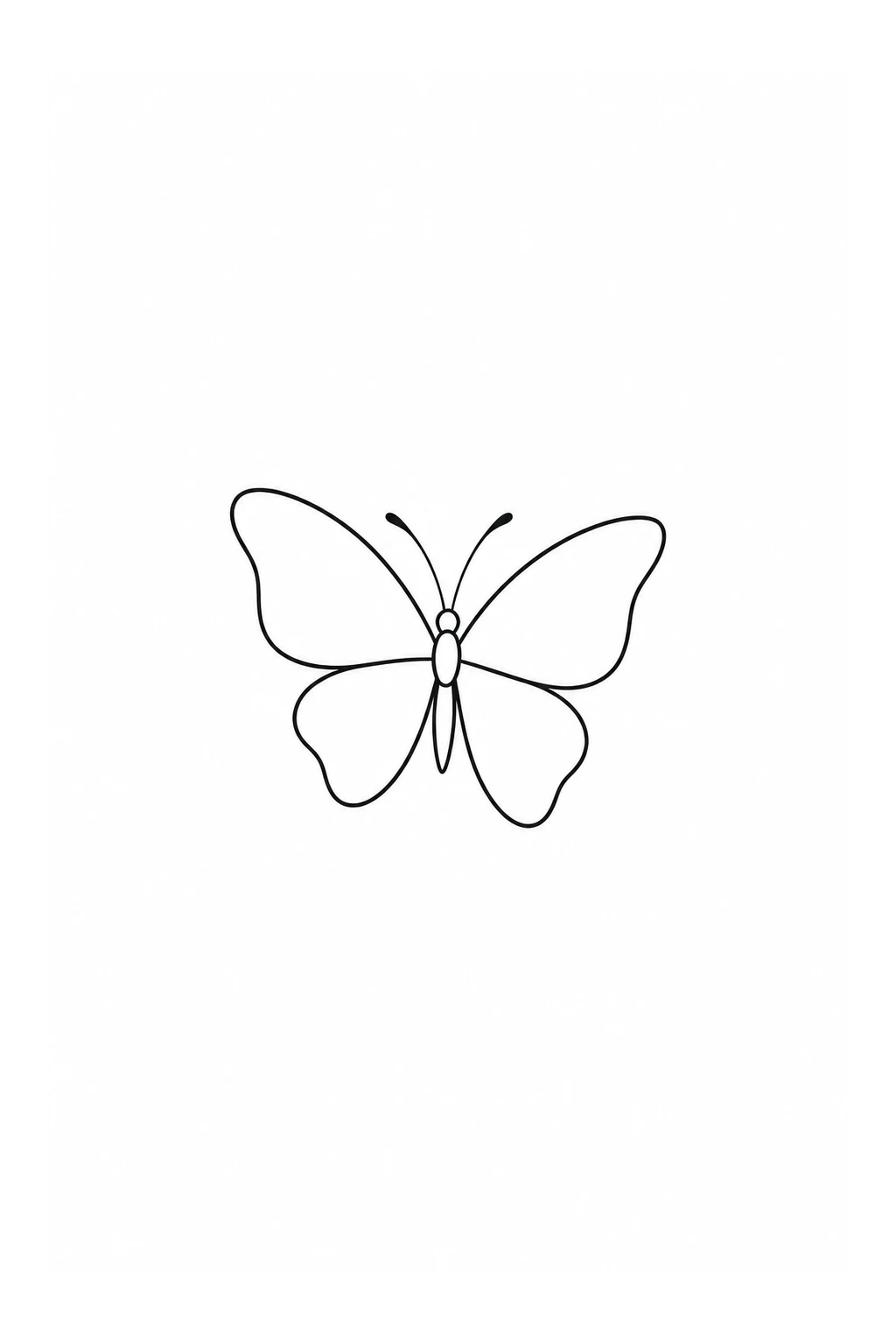 Kleiner Schmetterling
