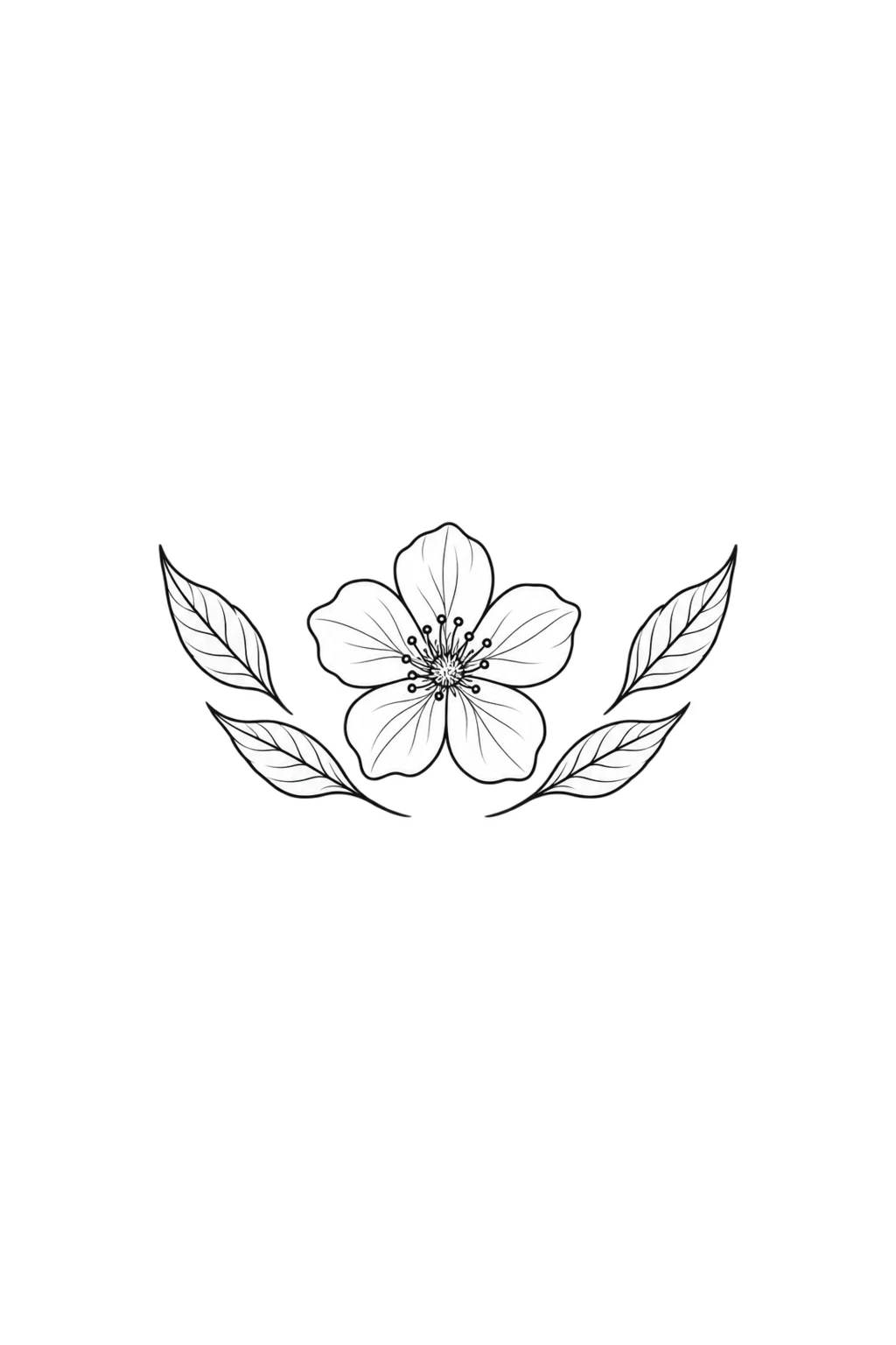 Wiesenblume für das Handgelenk