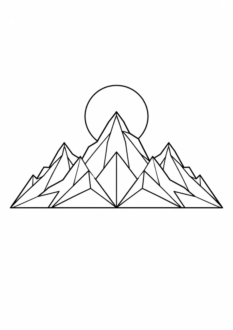 Geometrischer Berg