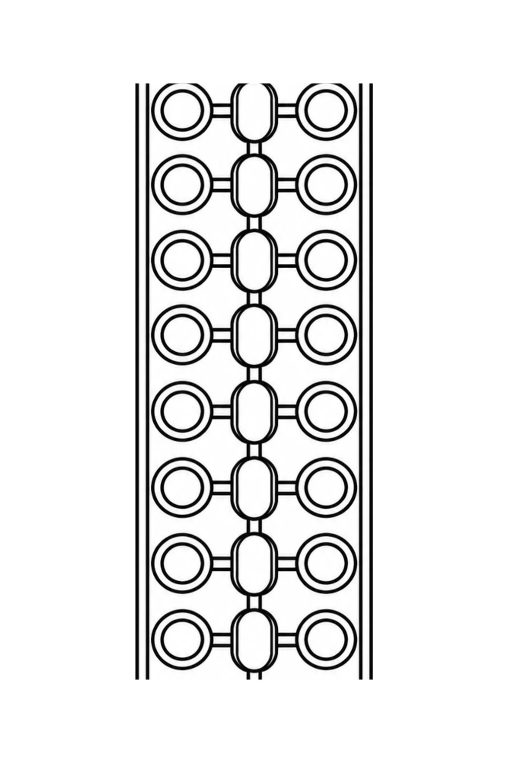 Kreis- und Ovalband