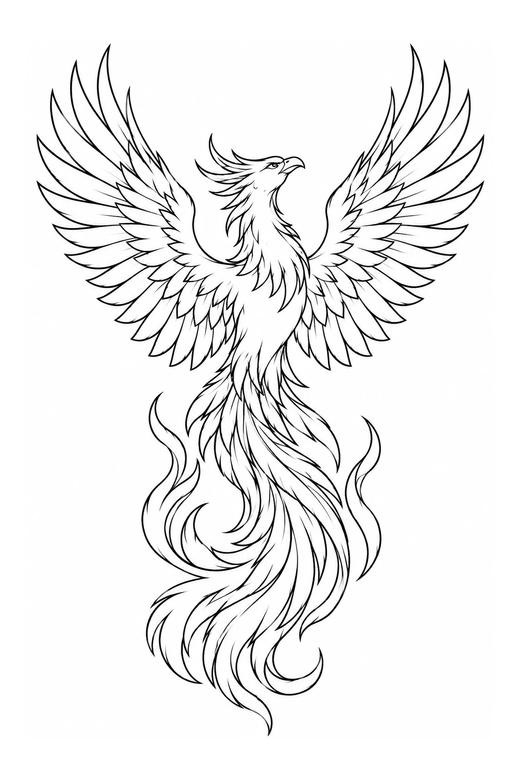 Aufsteigender Feuervogel