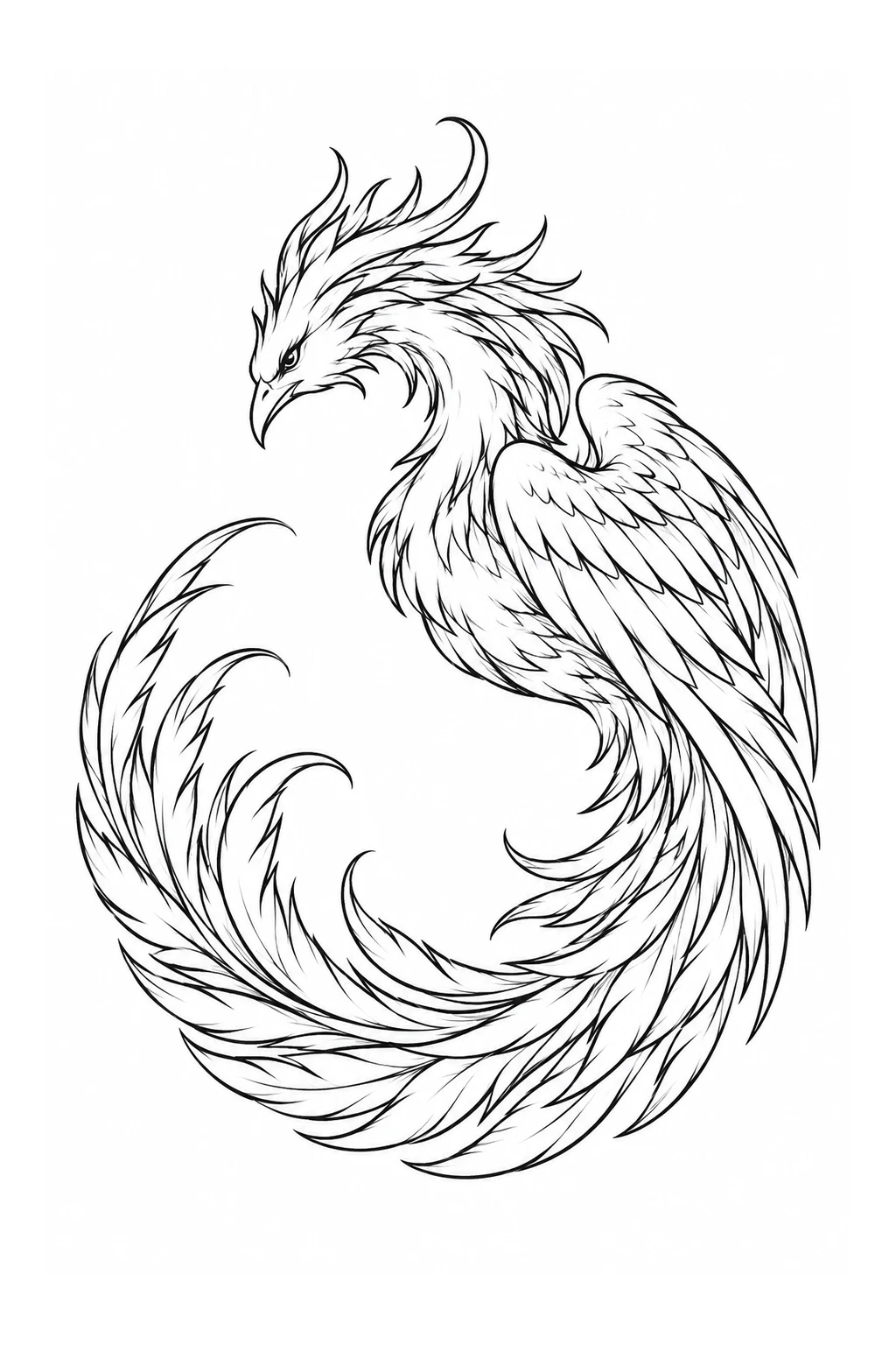 Kreisender Feuervogel
