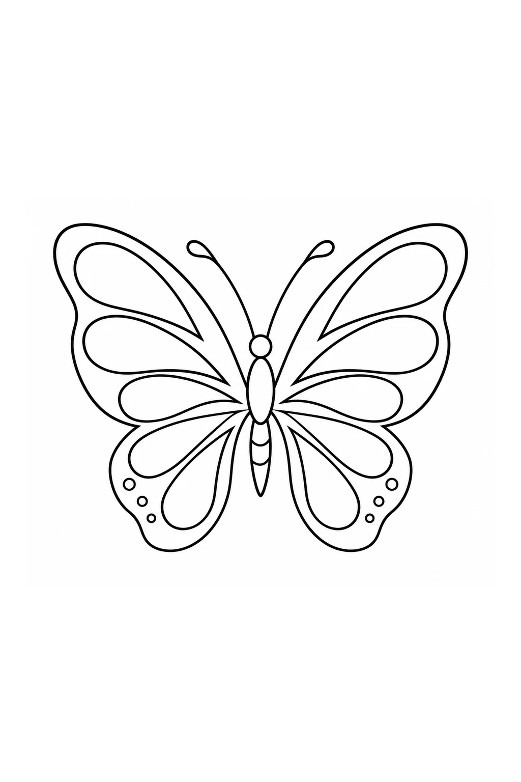 Schmetterling mit Wassertropfenflügeln