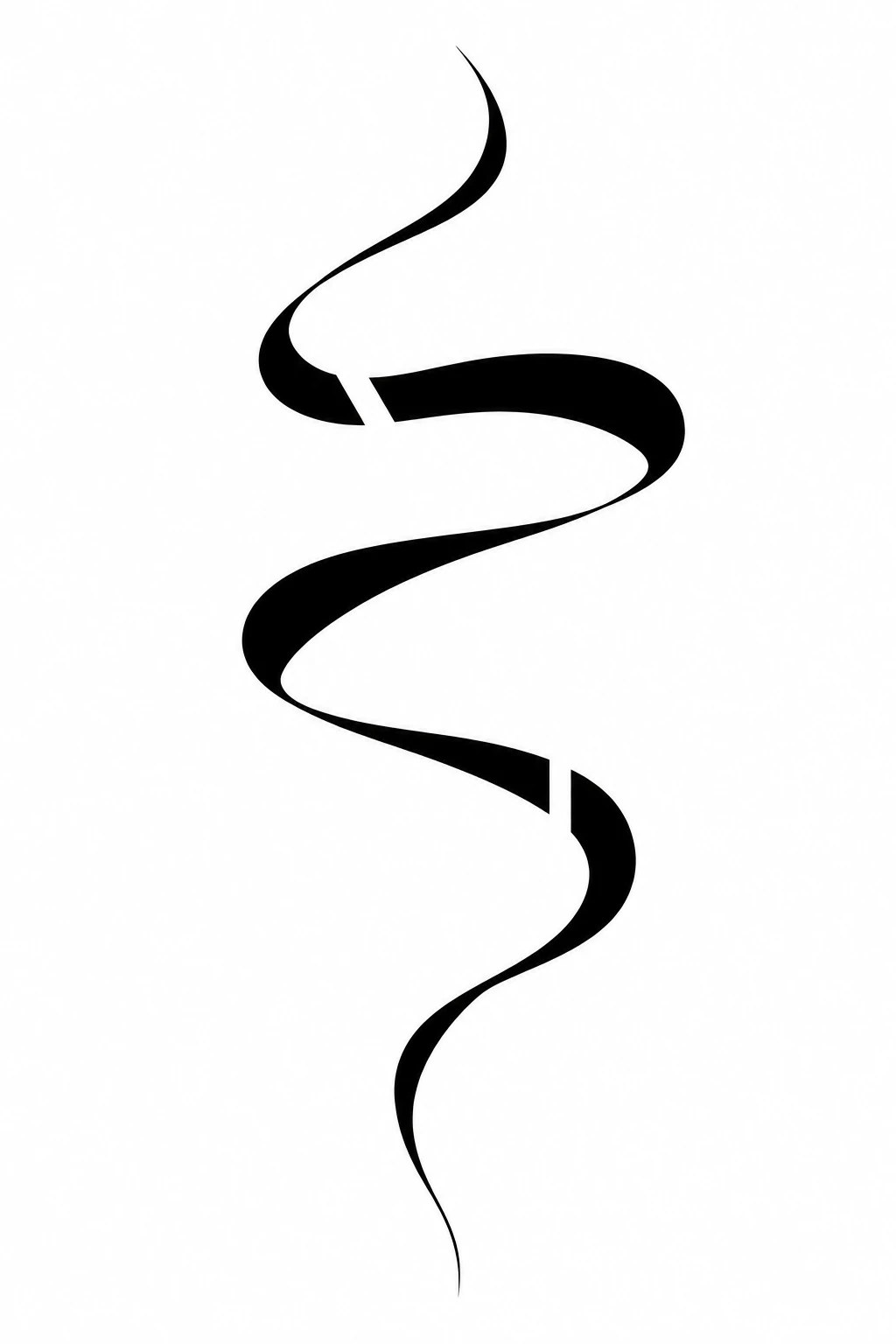 Lange Bandspirale