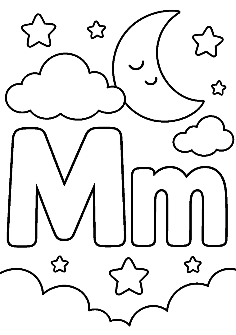 M wie Mond