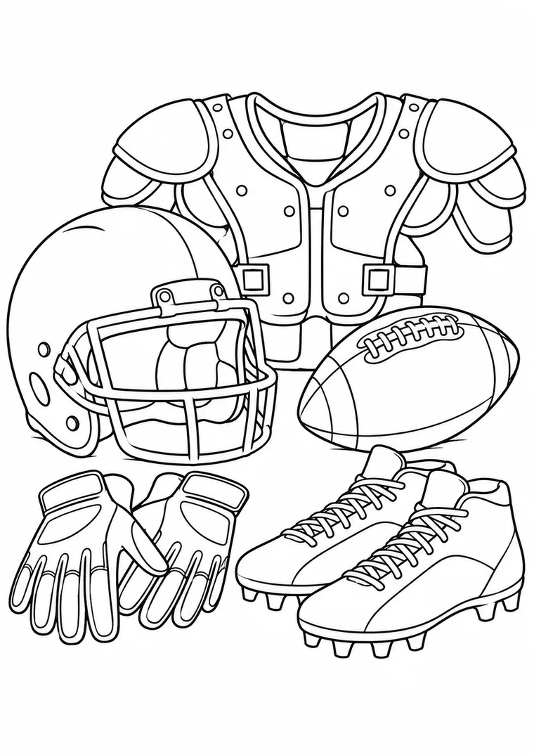 Football-Ausrüstung