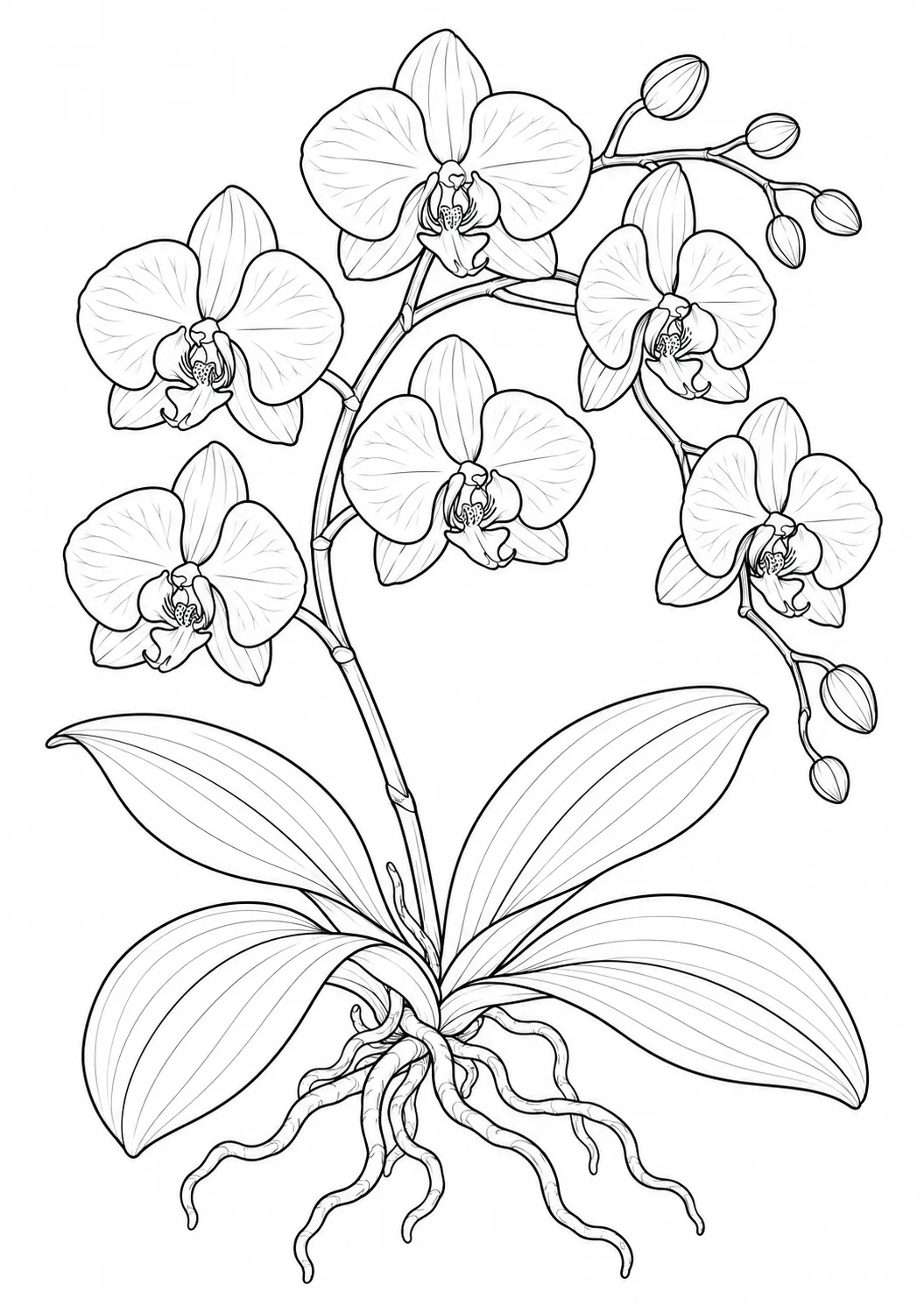 Orchideenzweig