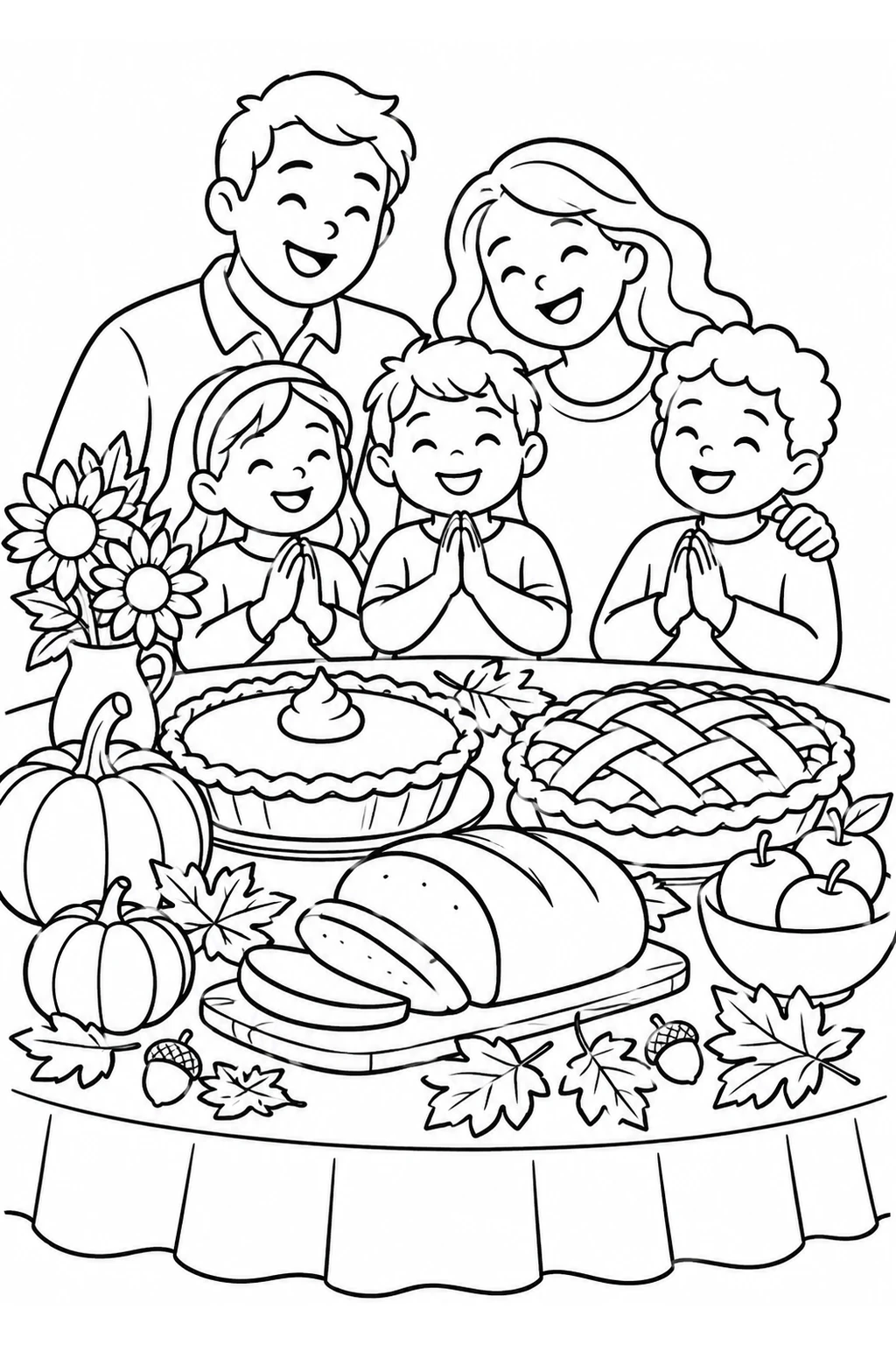 Herbstliche Kuchenplatte