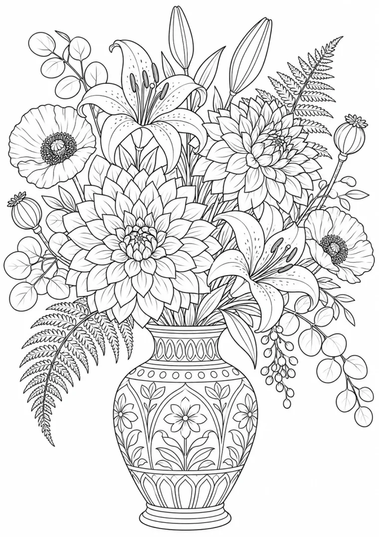 Großer Blumenstrauß