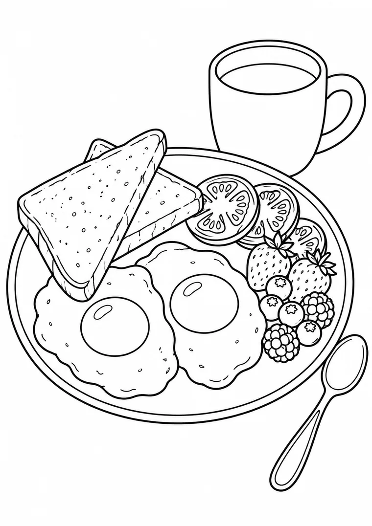 Frühstücksteller
