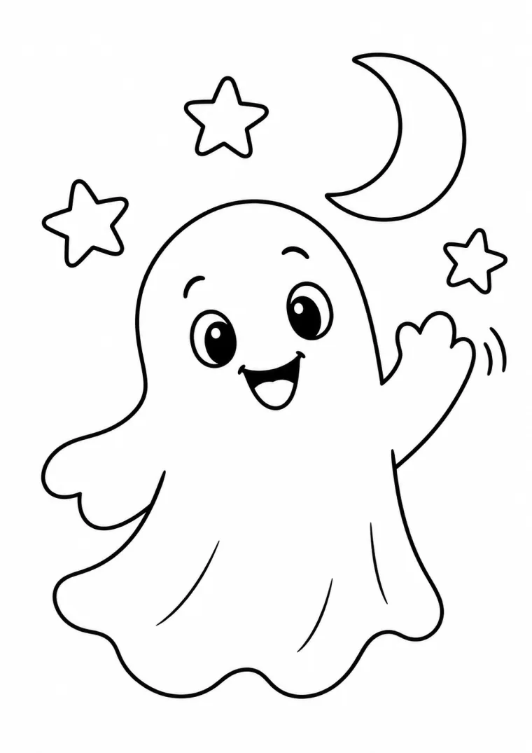 Halloween mit freundlichem Geist