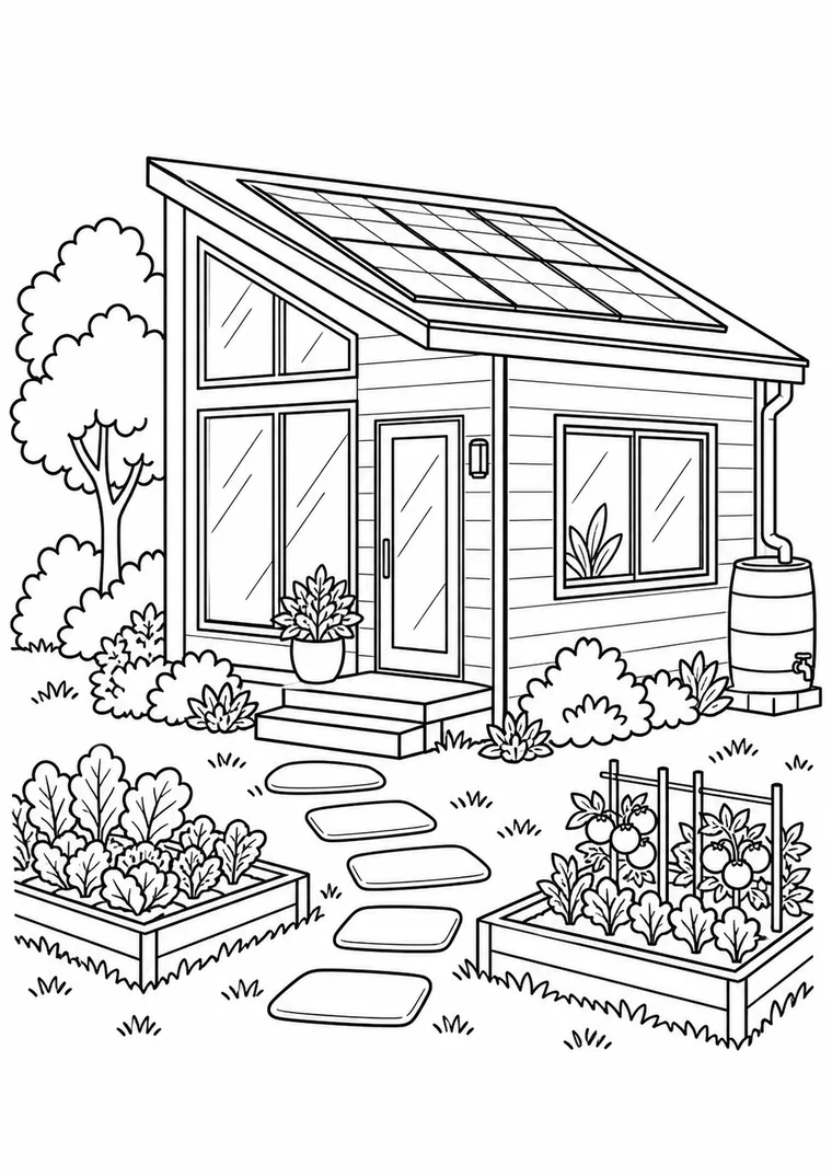 Modernes Minihaus