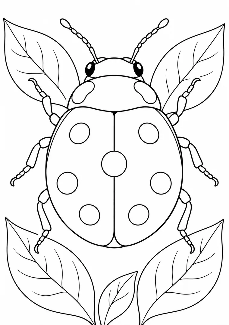 Anatomie eines Marienkäfers