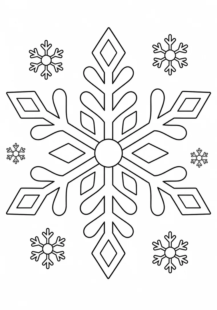 Große Schneeflocke