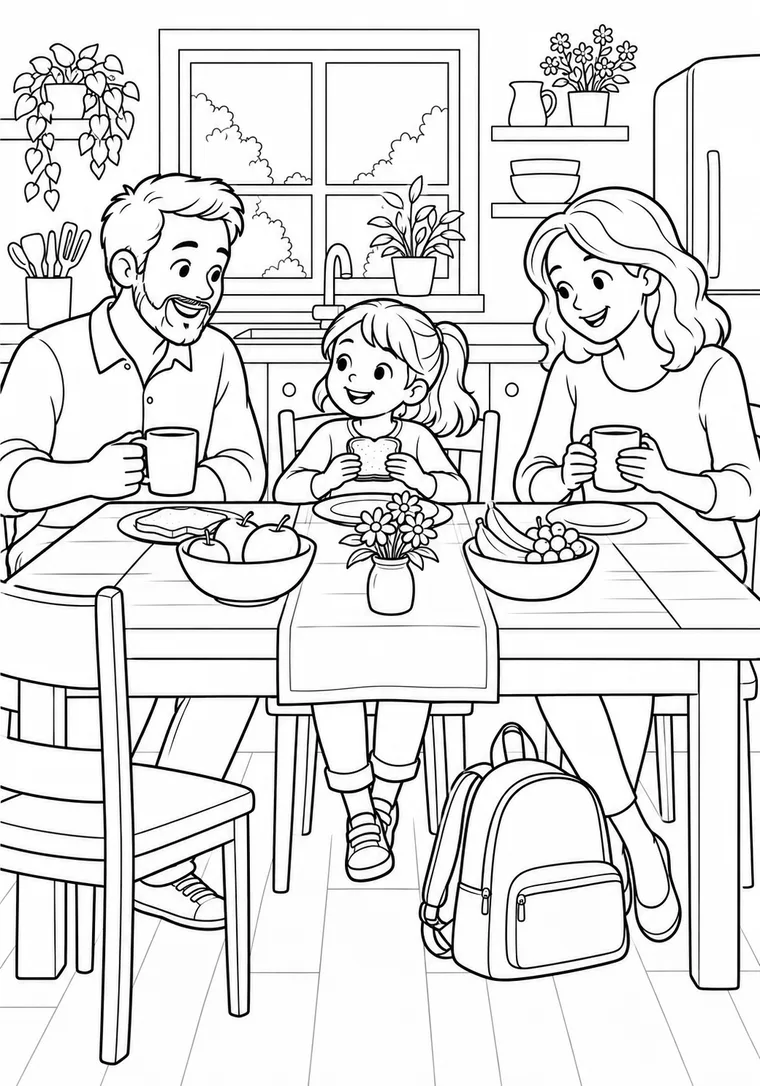 Frühstück zum Schulanfang