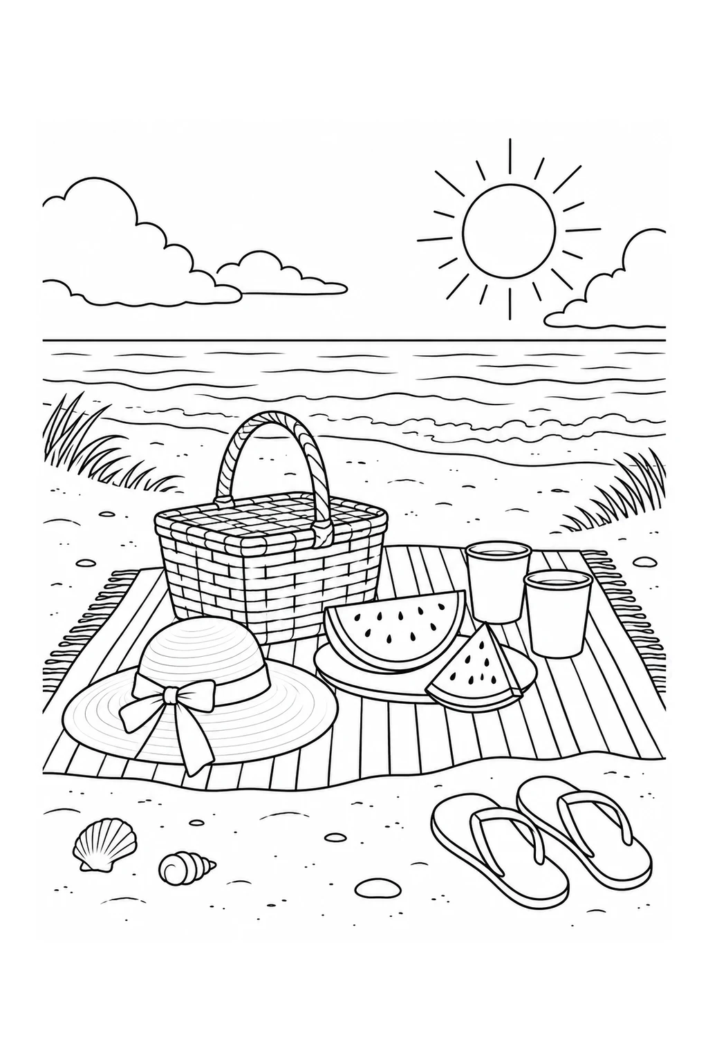 Strandpicknick