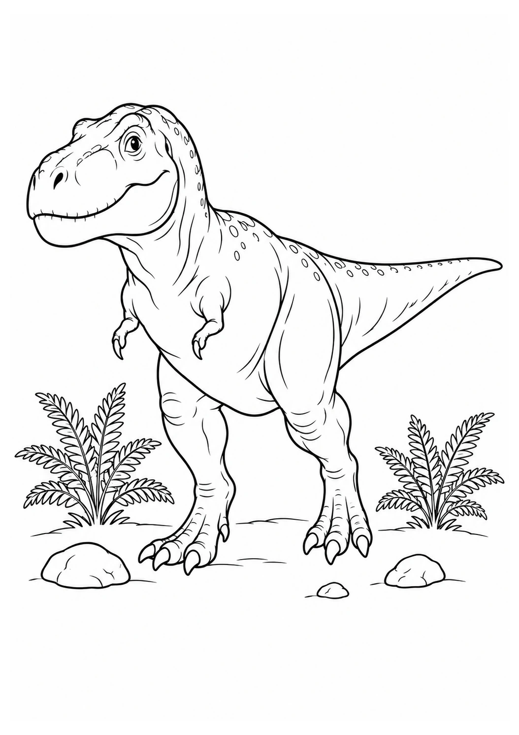 Freundlicher T-Rex