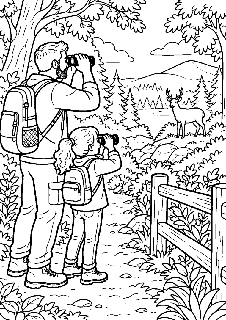 Naturwanderung mit Papa