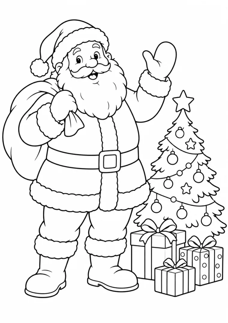 Weihnachten mit dem Weihnachtsmann