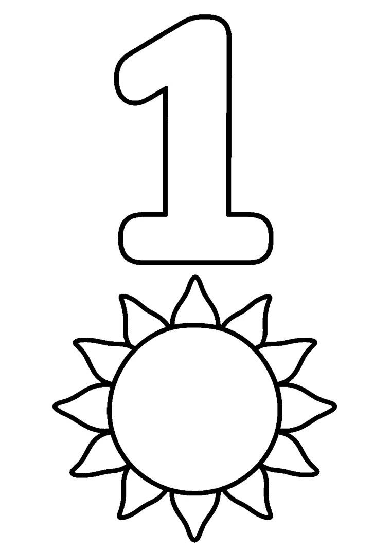 Eins und eine Sonne