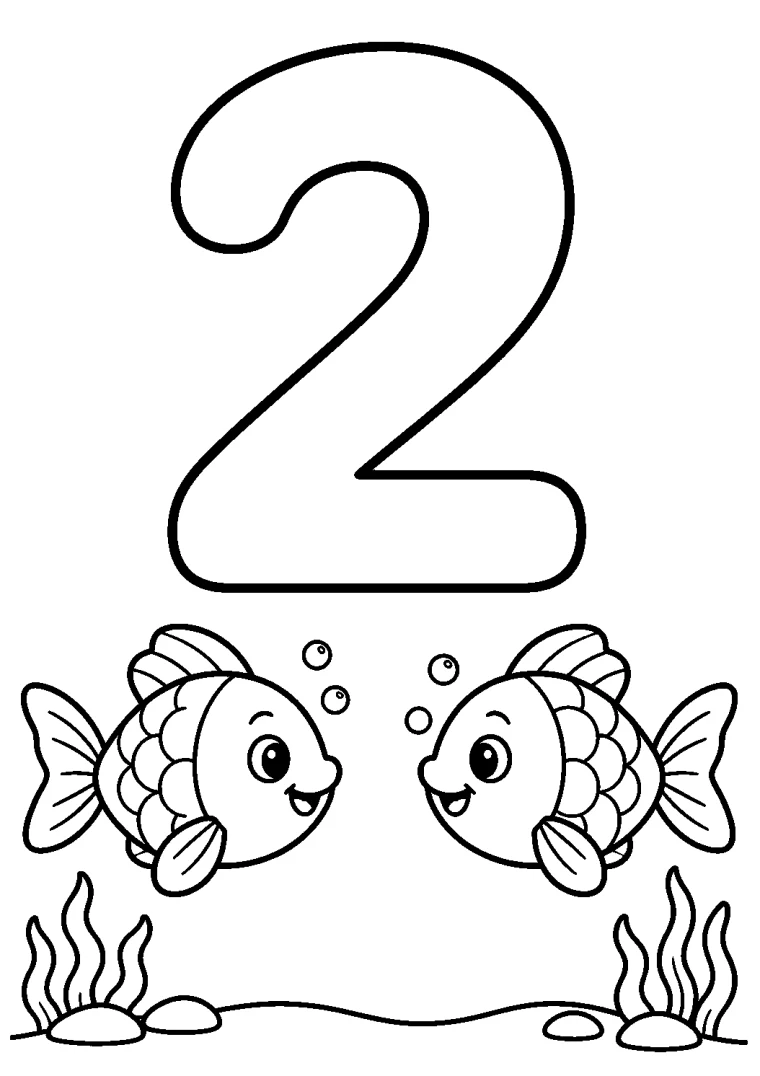 Zwei und zwei Fische